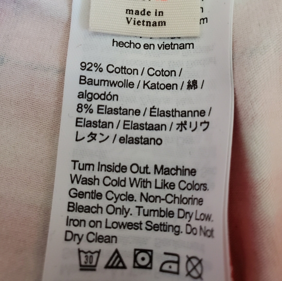 Crewcuts girls plaid leggings, 2, red/ white - Picture 4 of 4